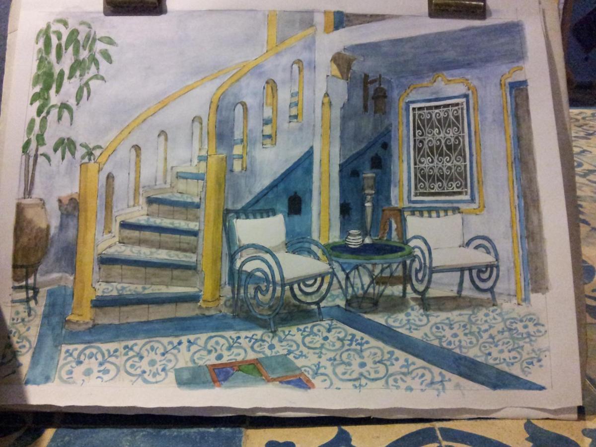 Hotel Dar Terrae Chefchaouen Eksteriør bilde
